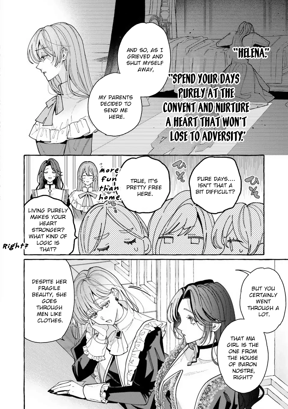 Welcome to the Abbey, the Paradise of Banished Women. Chapter 1 - . Page 14